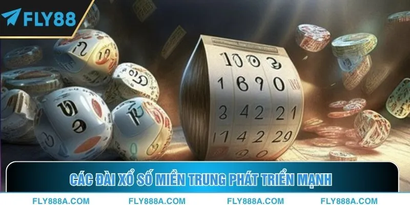 Các đài xổ số miền Trung phát triển mạnh